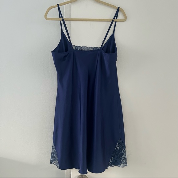 COSABELLA Navy Slip Night Negligee sz L - Picture 4 of 11